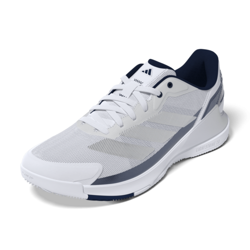 Adidas Crazyquick Ls Padel – Padelschoenen - Wit/Blauw - Heren
