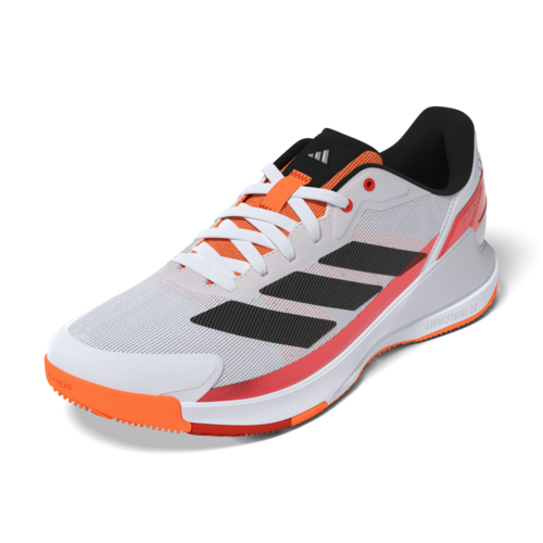 Adidas Crazyquick Ls Padel M – Padelschoenen - Wit/Oranje - Heren