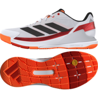 Crazyquick Ls Padel M – Padelschoenen - Wit/Oranje - Heren