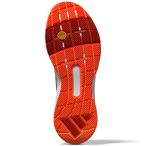Adidas Crazyquick Ls Padel M – Padelschoenen - Wit/Oranje - Heren
