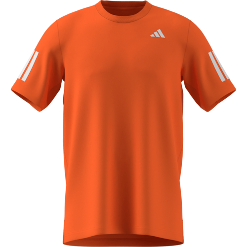 Adidas Club 3-Stripe Tee - Oranje - Heren