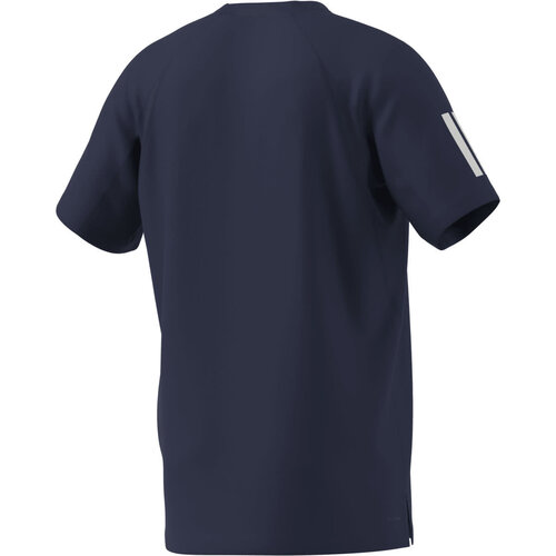 Adidas Club 3-Stripe Tee - Donkerblauw - Heren