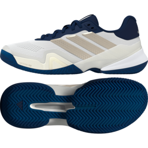 Adidas Barricade 14 Clay – Tennisschoenen - Wit/Blauw - Heren Adidas Barricade 14 Clay – Tennisschoenen - Wit/Blauw - Heren