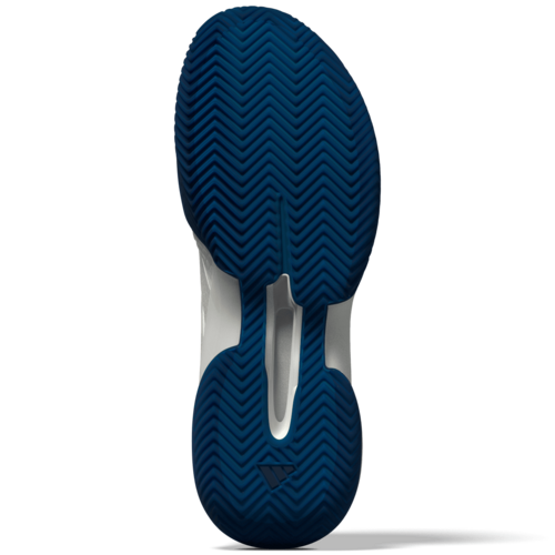 Adidas Barricade 14 Clay – Tennisschoenen - Wit/Blauw - Heren