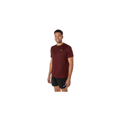 Asics Core Shortsleeve Top Heren Rood