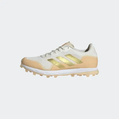 Adidas Fabela Zone 2.1 Hockeyschoenen Wit Goud