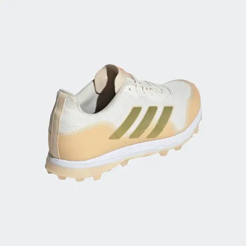 Adidas Fabela Zone 2.1 Hockeyschoenen Wit Goud