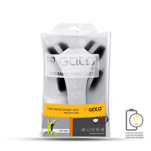 Gato Led USB Sport Vest Antracite