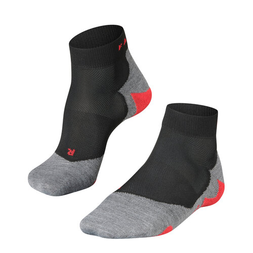 Falke RU5 Race Short Heren Running Korte Sokken Zwart