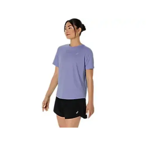 Asics Core Shortsleeve Top Dames Bluebell Asics Core Shortsleeve Top Dames Bluebell