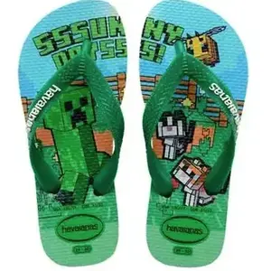 Havaianas Kids Minecraft Groen Slippers Havaianas Kids Minecraft Groen Slippers