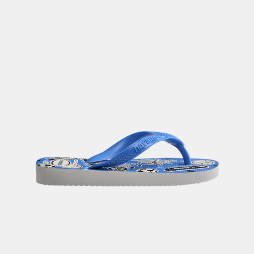 Havaianas Kids Athletic Wit Blauw Slippers