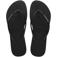 Slim Glitter II Zwart Slippers