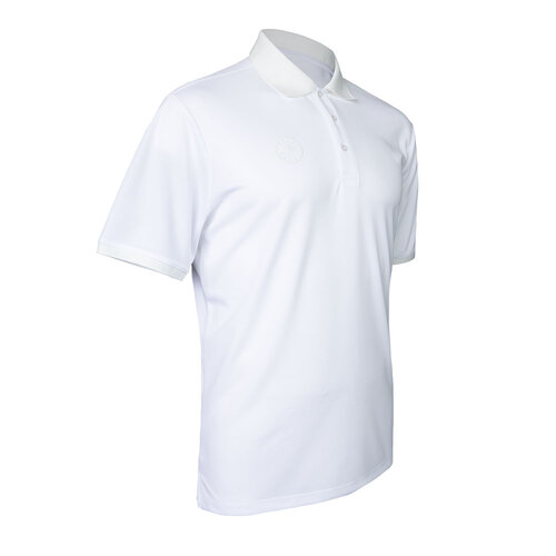 Indian Maharadja Men Pique Polo - White Indian Maharadja Men Pique Polo - White