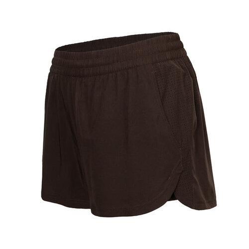 Indian Maharadja Women 2 In 1 Agility Short - Black Olive Indian Maharadja Women 2 In 1 Agility Short - Black Olive