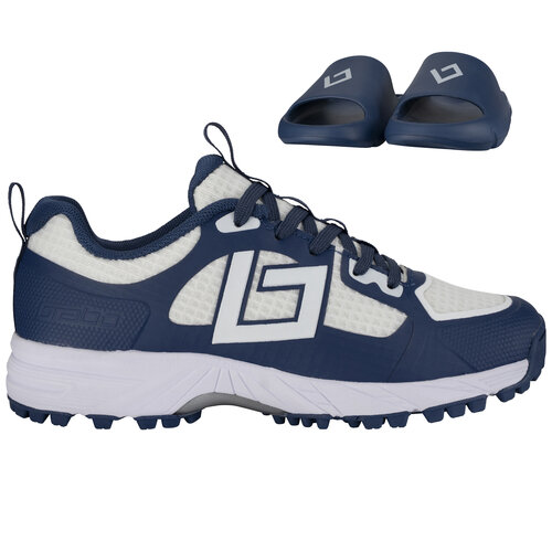Brabo Shoe Tribute Navy/White + Slides Brabo Shoe Tribute Navy/White + Slides