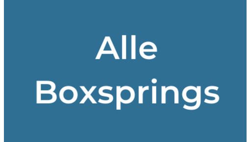 Alle Boxsprings