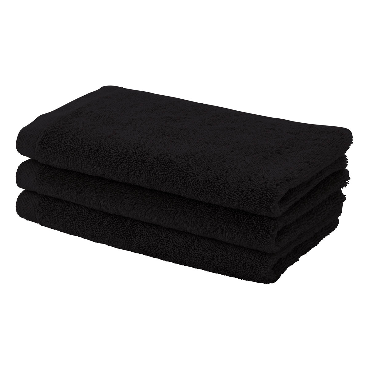 overdrijving Interpretatief maak een foto London handdoek Zwart - Badmatten.nl