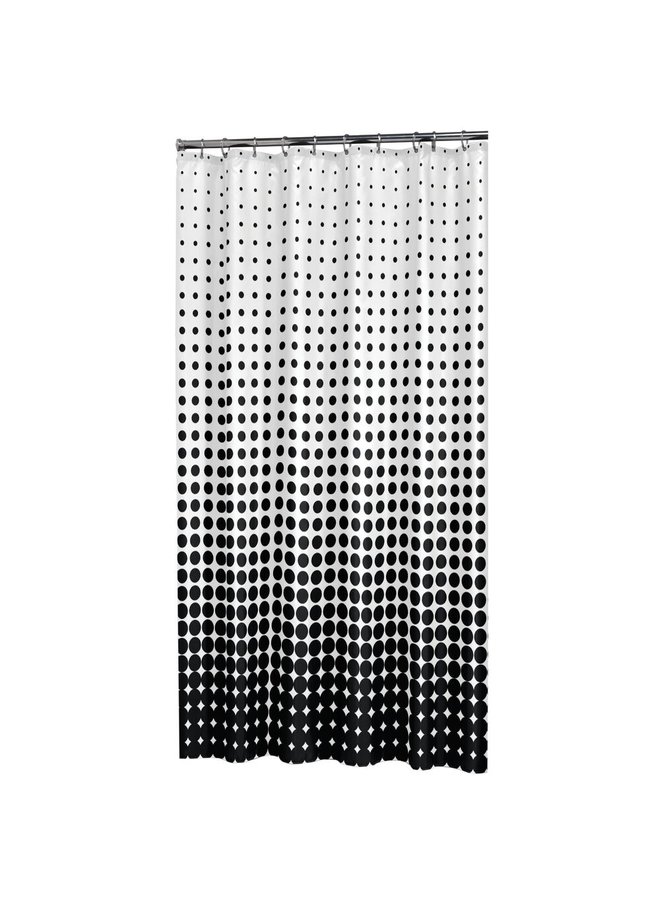 Sealskin Speckles Douchegordijn Polyester 180x200 cm Zwart