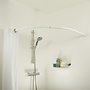 Sealskin Rondalux Douchegordijnstang Hoek 95x95 cm Wit