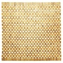 Woodblock Badmat teak bruin