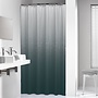 Blend Douchegordijn 180x200 cm Polyester Groen / Wit