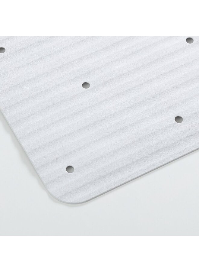 Ribb Veiligheidsmat 55x55 cm rubber wit
