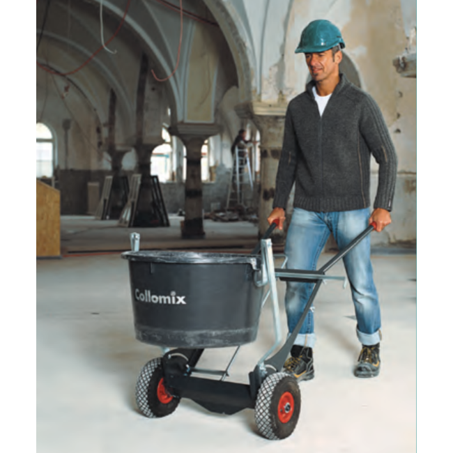 Collomix Transportwagen tbv 65 Ltr met speciekuip