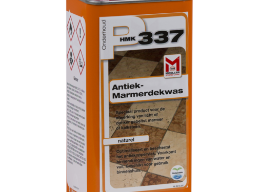 Moeller Stone Care HMK Moeller P337 Antiek marmer vloerwas / boenwas Naturel 1 Liter