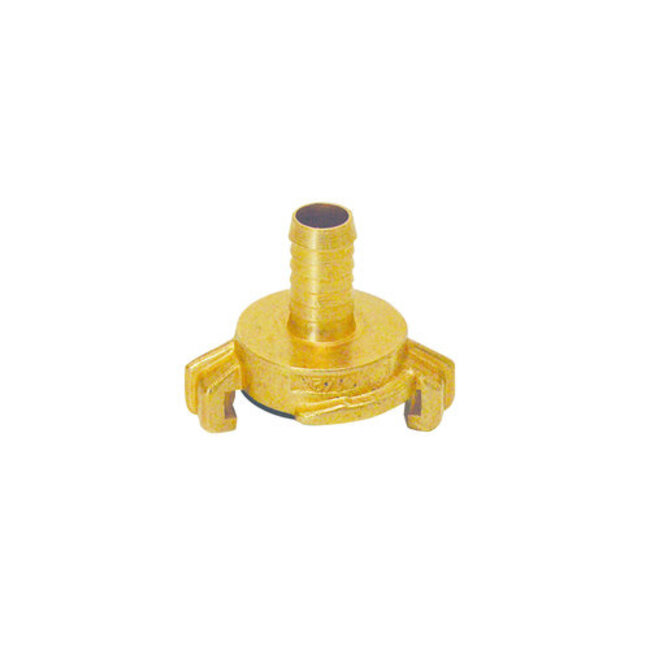 Snelkoppeling met slangtule 38 mm Messing