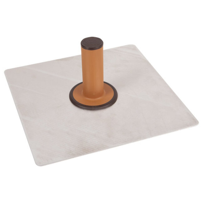 Spachtelbord aluminium 300 x 300 mm