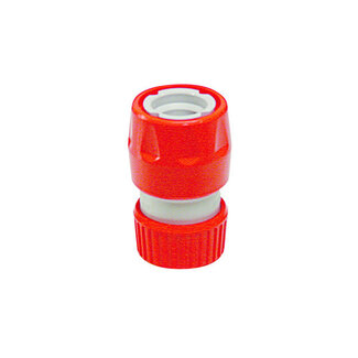 Snelkoppeling met stop en slanghouder 12-18 mm Kunststof