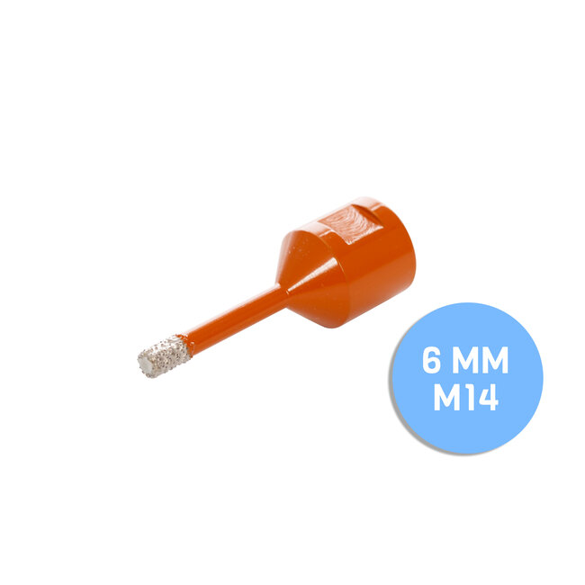 Fix Plus ® Tegelboor M14 - Wax Ø 6mm.