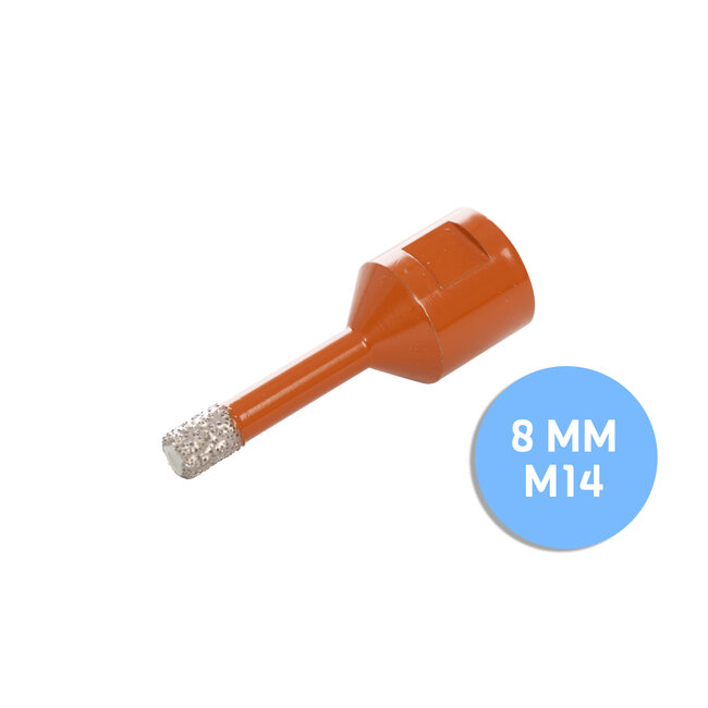 Fix Plus ® Tegelboor M14 - Wax Ø 8mm.