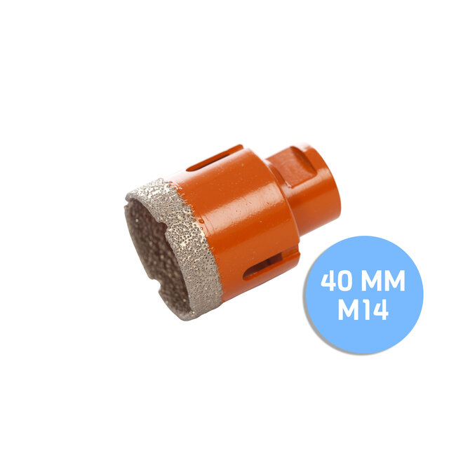 Fix Plus ® Tegelboor M14 - Ø 40mm.