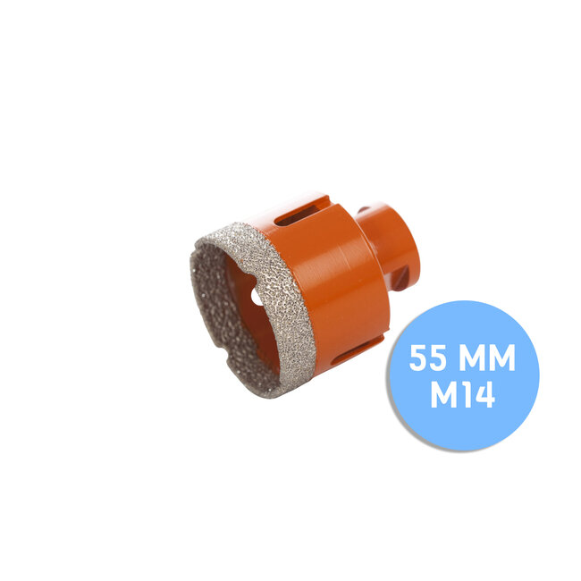 Fix Plus ® Tegelboor M14 - Ø 55mm.