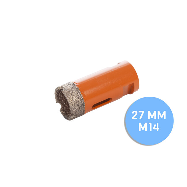 Fix Plus ® Tegelboor M14 - Ø 27mm.
