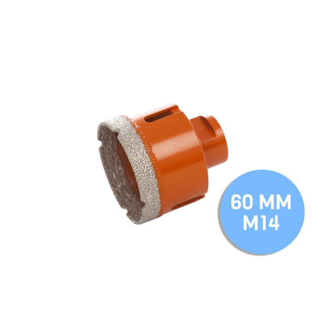 Fix Plus ® Tegelboor M14 - Ø 60 mm.