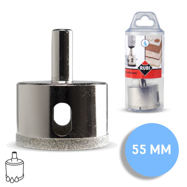 Rubi Easy Gres Tegelboor ø 55 mm