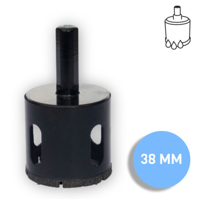 Tegelboor Eco Nat Tegelboor ø 38 mm.