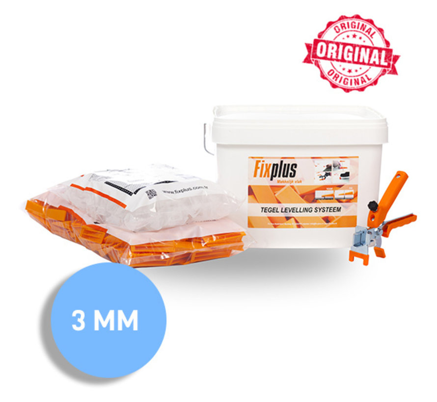 Fix Plus ® Starters Kit 250 PRO 3mm.