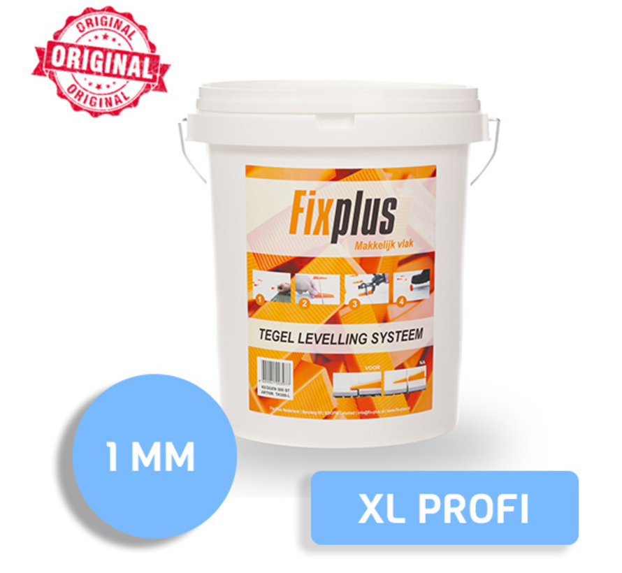 Fix Plus ® Starters Kit XL PRO 1mm.