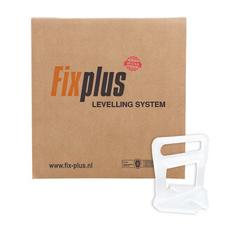 Fix Plus ® Fix Plus ® Levelling Clips 2000 st. 1,5 mm.