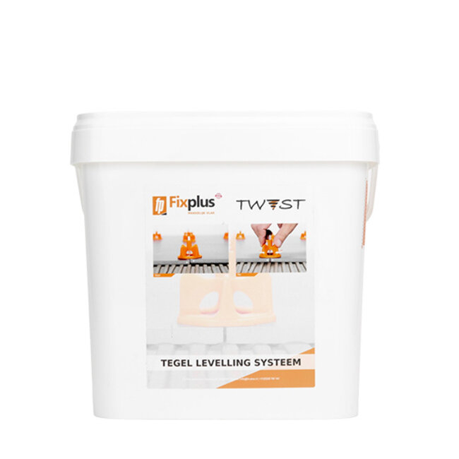 Fix Plus Twist Clips 500 st. 2 mm