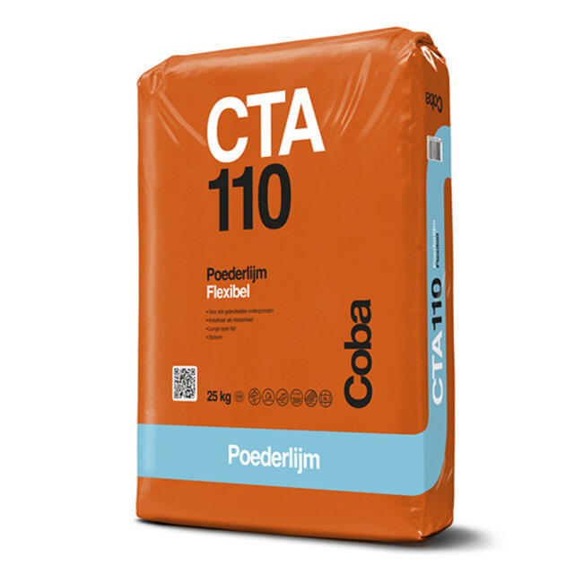 Coba CTA 110 Tegellijm 25 kg.