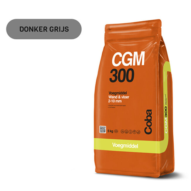 Coba CGM 300 Donker Grijs 5 kg. Wand- en Vloertegels
