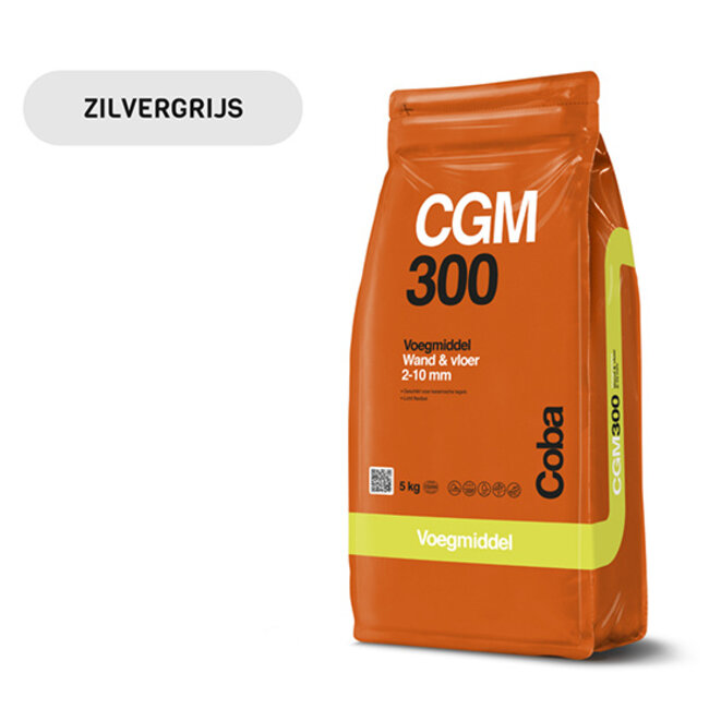 Coba CGM 300 Zilvergrijs 5 kg. Wand- en Vloertegels