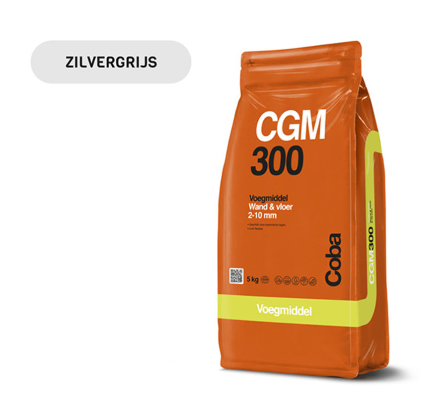 Coba CGM 300 Zilvergrijs 5 kg. Wand- en Vloertegels