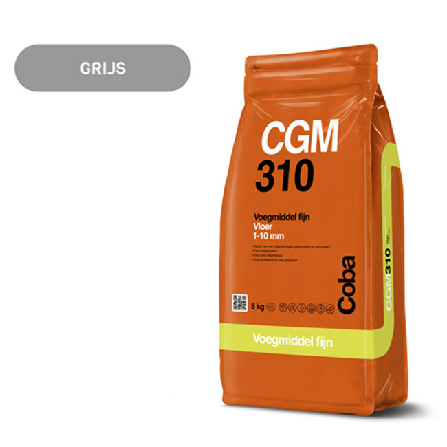 Coba CGM 310 Grijs 5 kg. Vloertegels Fijn