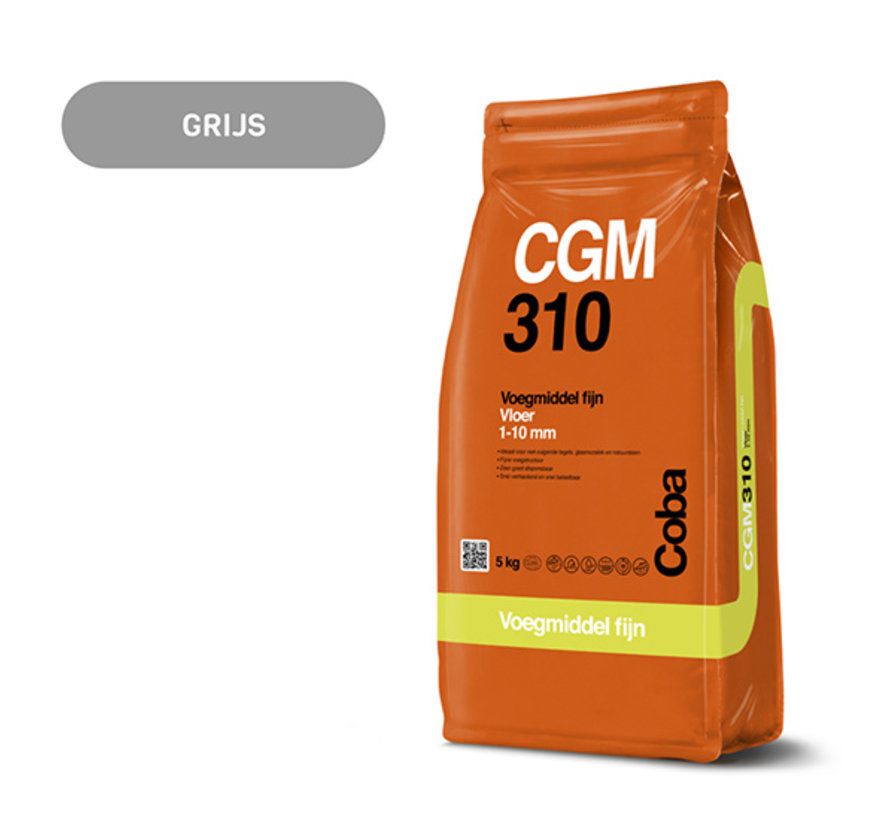 Coba CGM 310 Grijs 5 kg. Vloertegels Fijn